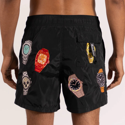 SWIMWEAR BLACK | WATCH COLLECTOR AO