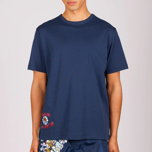 OS T-SHIRT NAVY BLUE | BDM ART