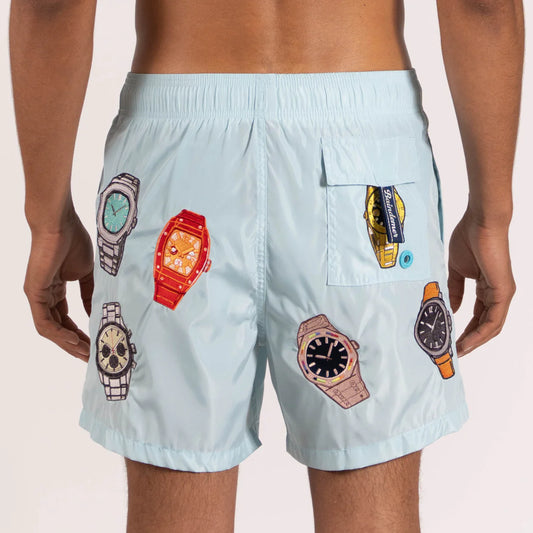SWIMWEAR SKY BLUE | WATCH COLLECTOR AO