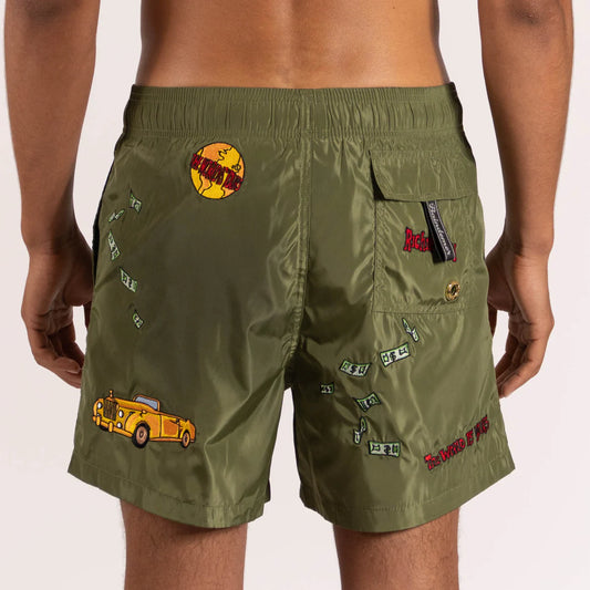 SWIMWEAR MILITARY GREEN | RICHIE TONY