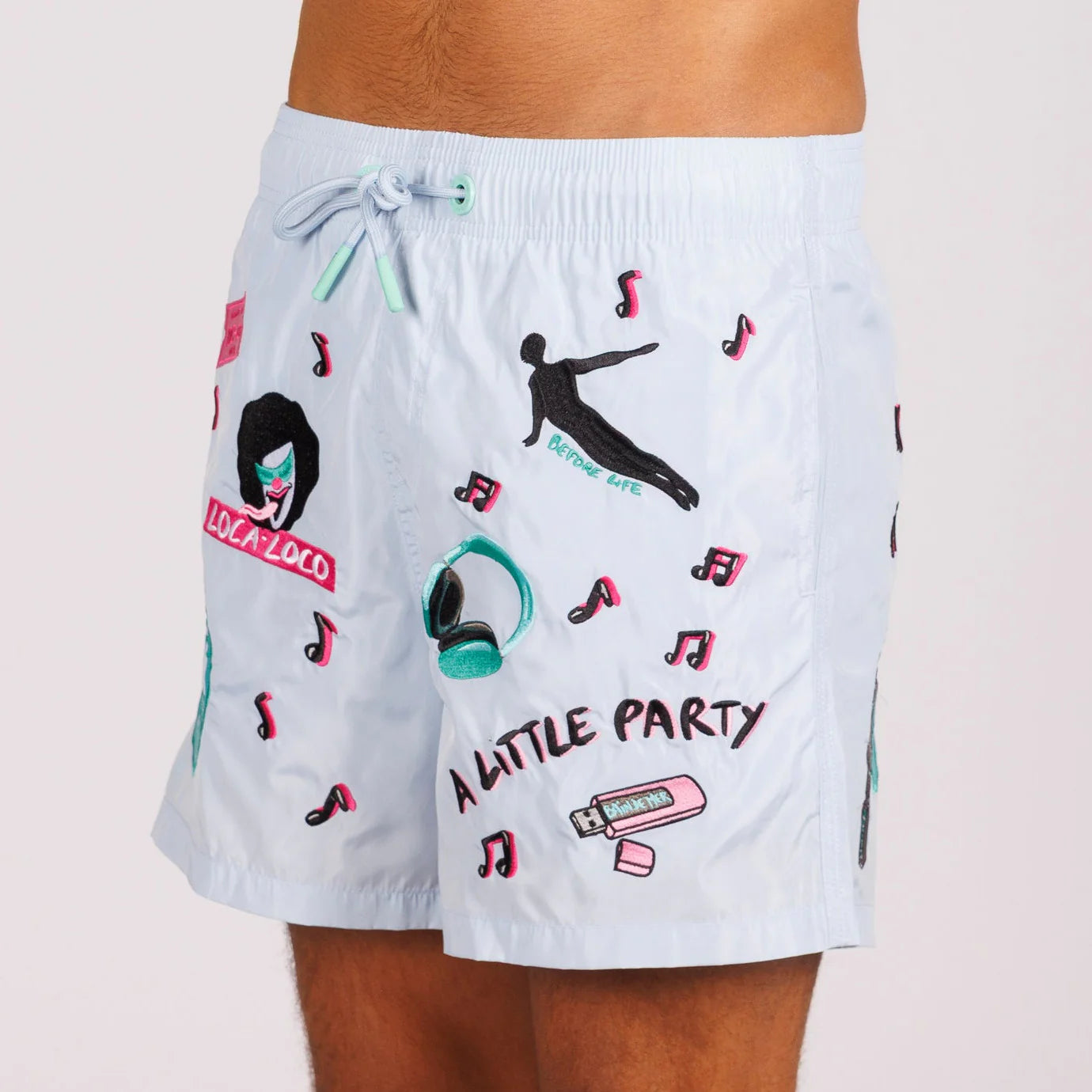 SWIMWEAR BDM BLUE | A LITTLE PARTY