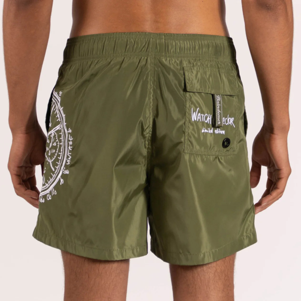 SWIMWEAR MILITARY GREEN | BIG WATCH COLLECTOR
