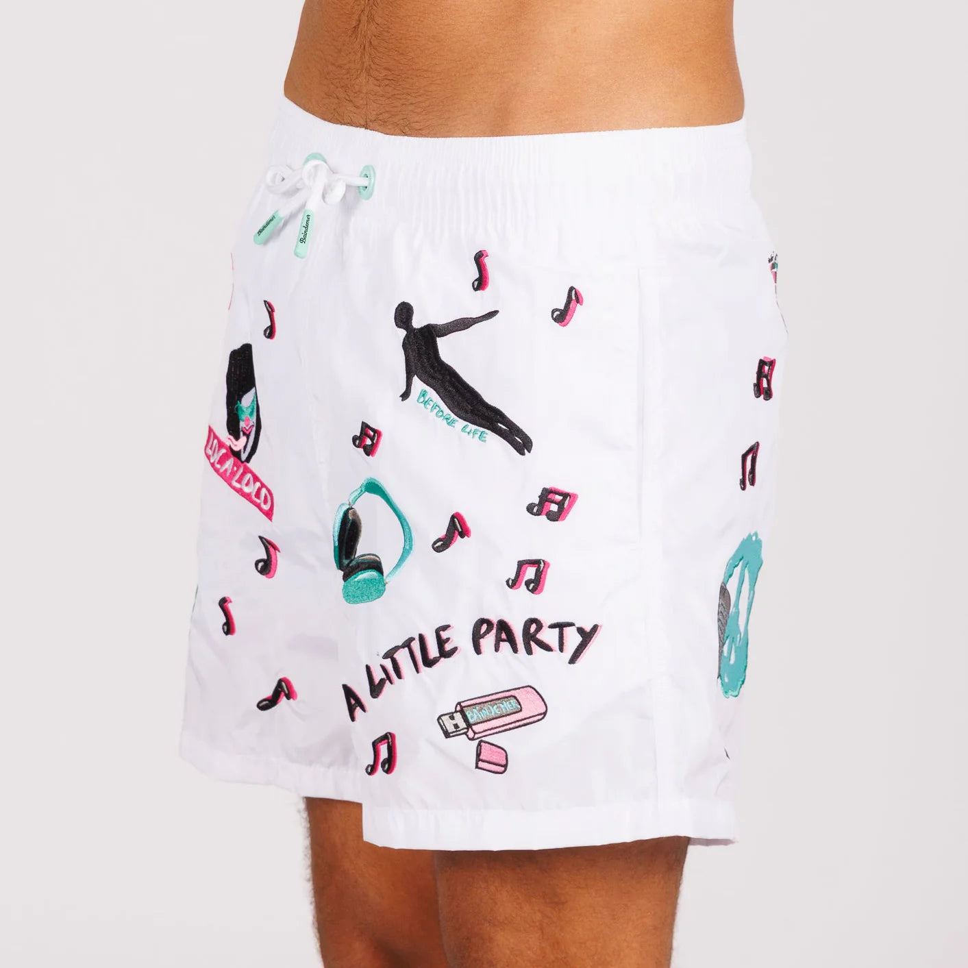 SWIMWEAR WHITE | A LITTLE PARTY
