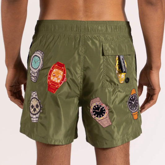 SWIMWEAR MILITARY GREEN | WATCH COLLECTOR AO
