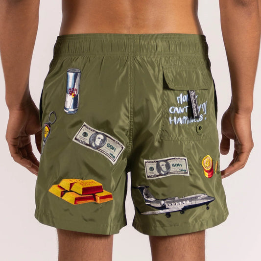 SWIMWEAR MILITARY GREEN | MY HAPPINESS