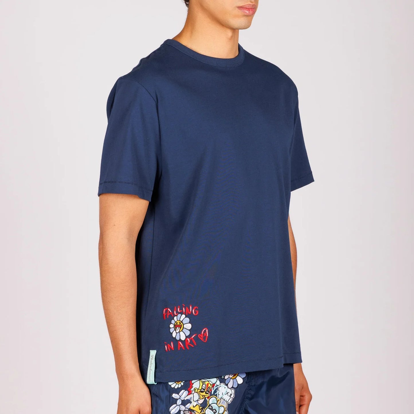 OS T-SHIRT NAVY BLUE | BDM ART