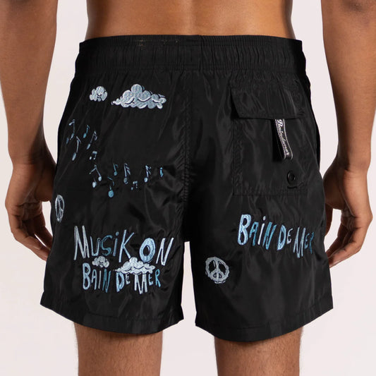 SWIMWEAR BLACK | MUSIK ON