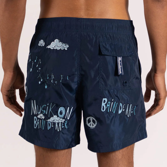 SWIMWEAR NAVY | MUSIK ON