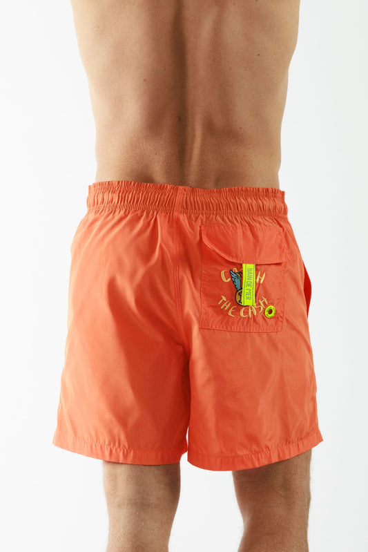 SALIN ORANGE HERMES | Men's Swimwear RICH THE DOLLAR MONO