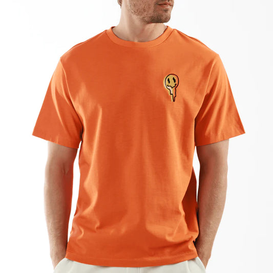 ALLARD ORANGE | Oversized Cotton T-Shirt THE TRIP