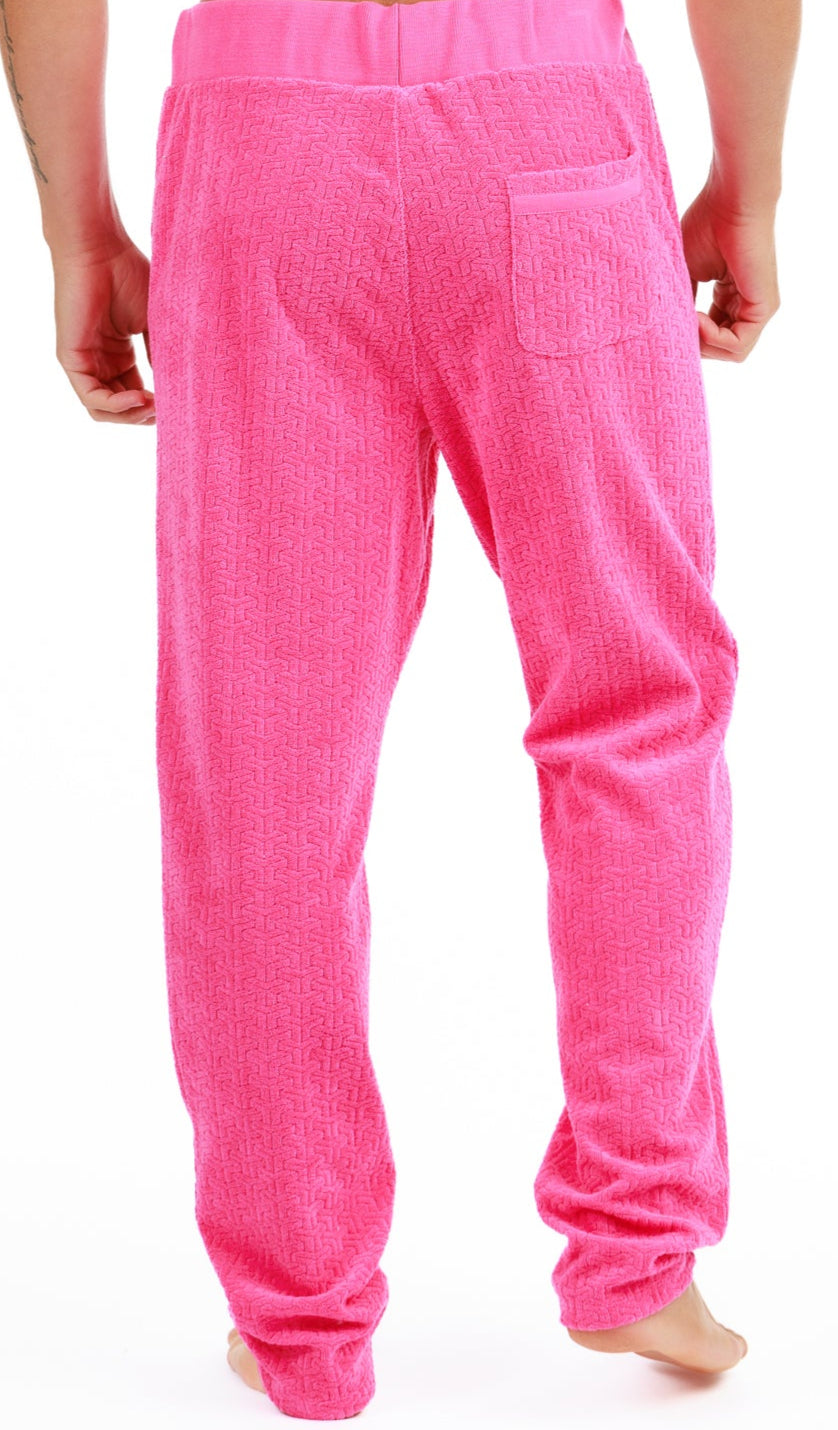 JACQUARD PARIS PINK | Pants