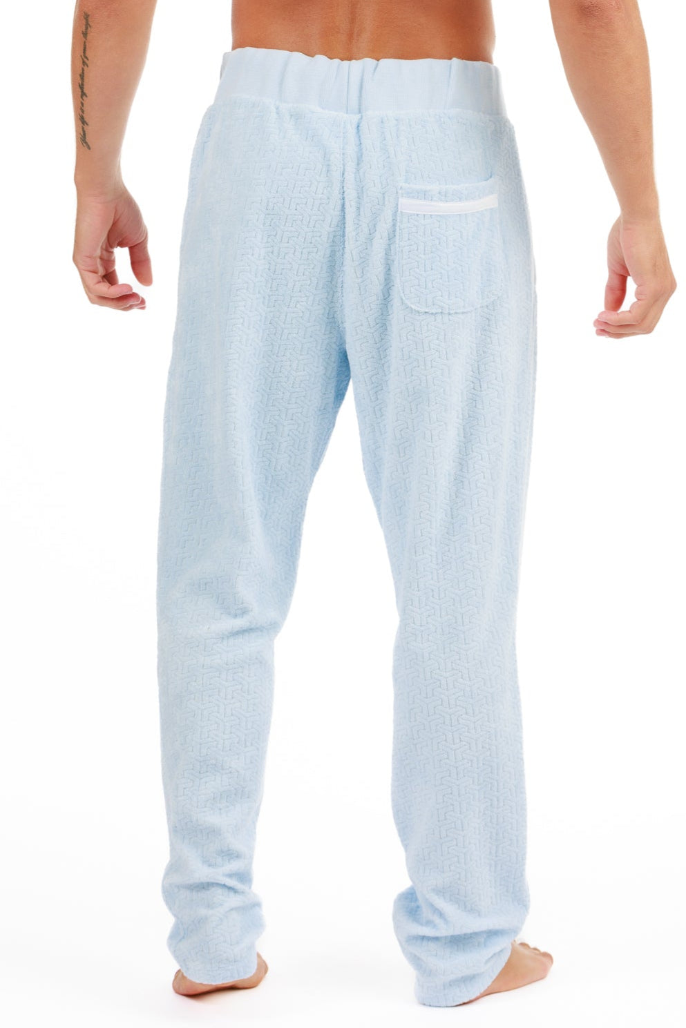 JACQUARD PARIS SKY BLUE | PANTS