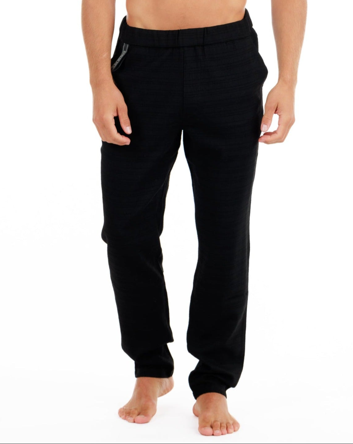 LA RESERVE BLACK | Linen Pants