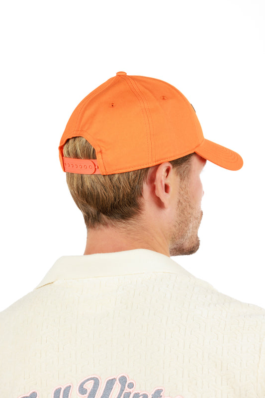 GABARDINE CAP ORANGE