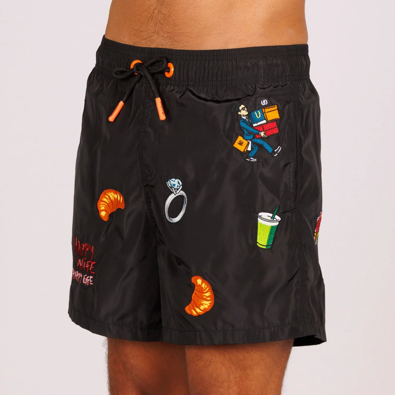 SWIMWEAR BLACK | HAPPY LIFE
