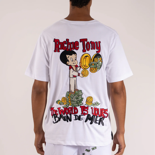 OS T-SHIRT WHITE | RICHIE TONY