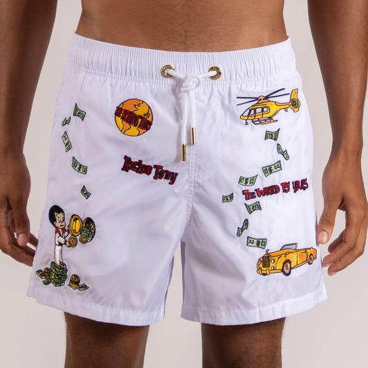 SWIMWEAR WHITE | RICHIE TONY