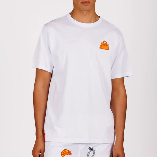 OS T-SHIRT WHITE | HAPPY LIFE