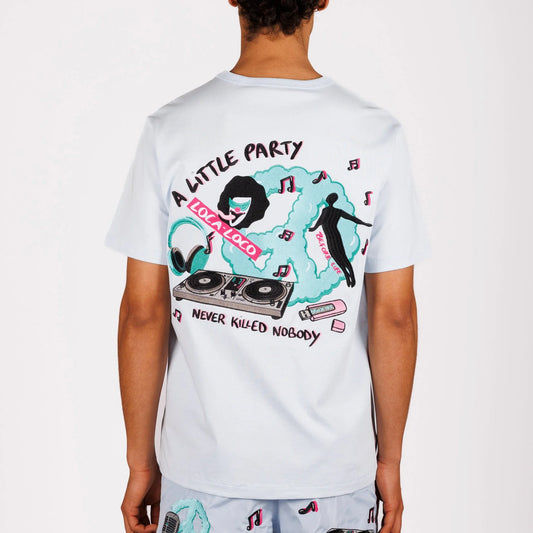 OS T-SHIRT BDM BLUE | A LITTLE PARTY