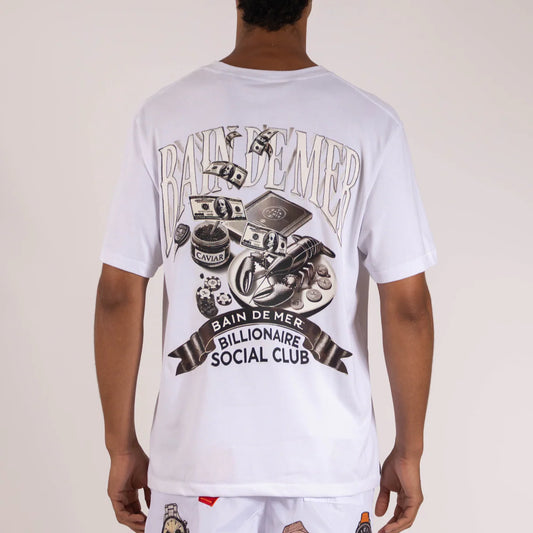 OS T-SHIRT WHITE | BILLIONAIRE SOCIAL CLUB