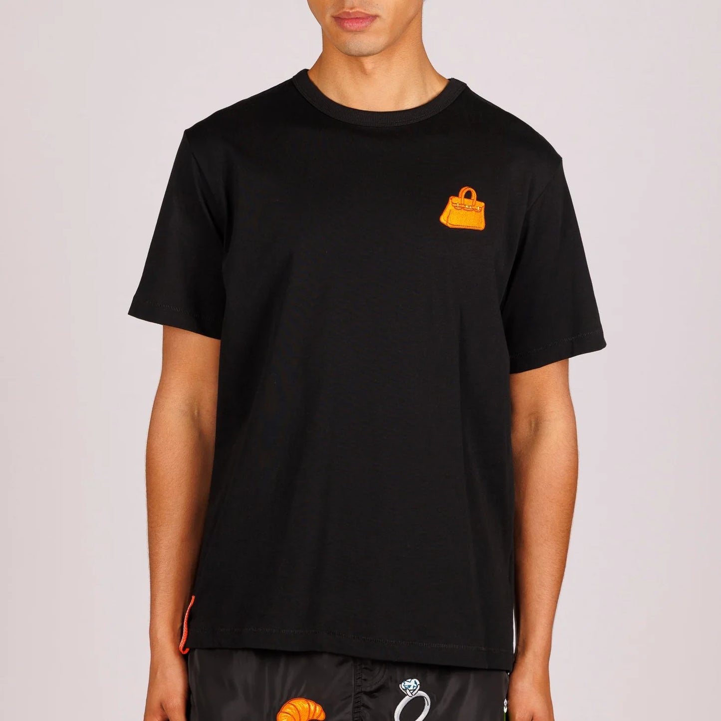 OS T-SHIRT BLACK | HAPPY LIFE