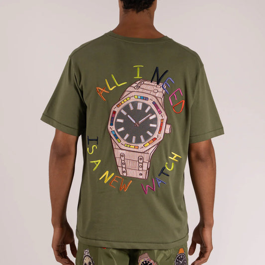 OS T-SHIRT MILITARY GREEN | BDM ALL I NEED