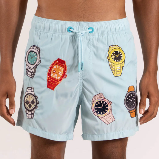 SWIMWEAR SKY BLUE | WATCH COLLECTOR AO