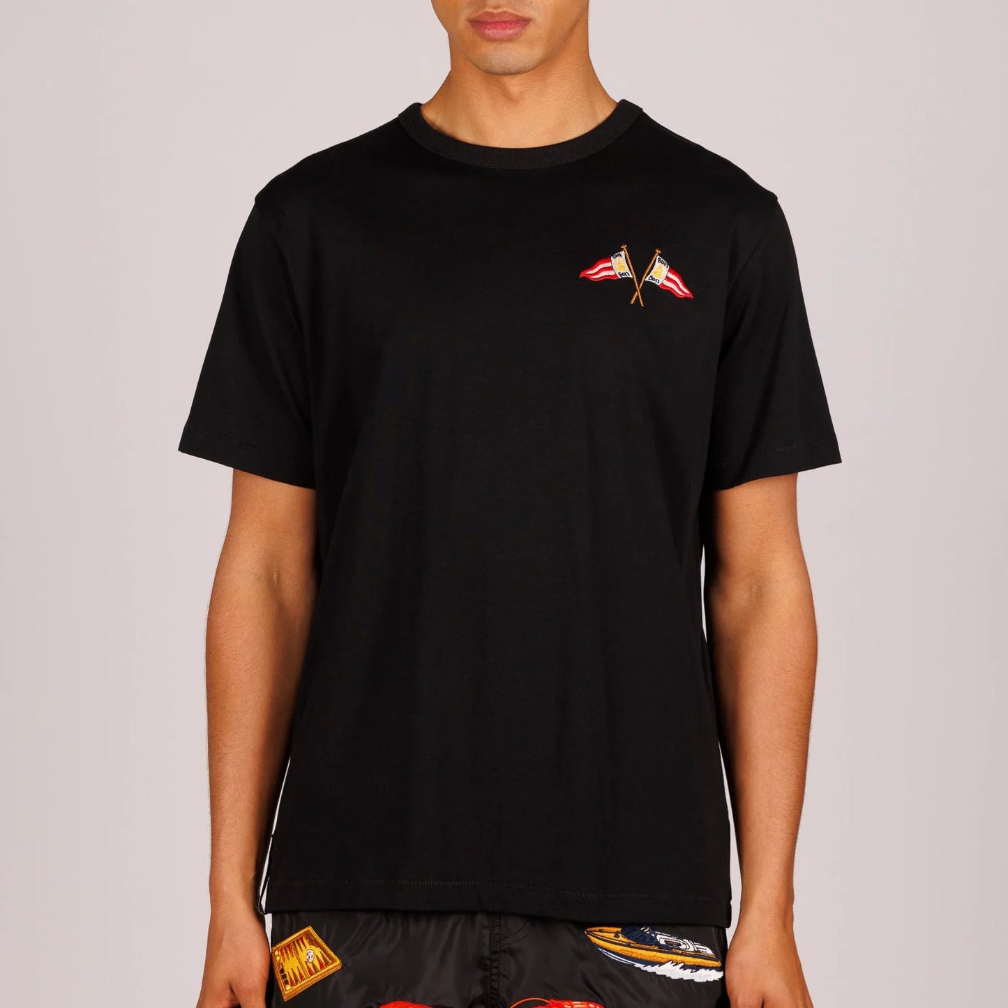 OS T-SHIRT BLACK | YACHT CONNOISSEUR