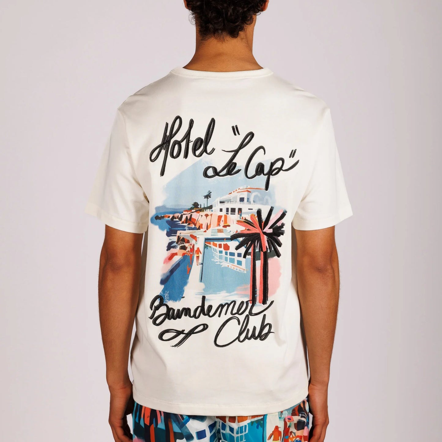 OS T-SHIRT OFF WHITE | BDM HOTEL LE CAP