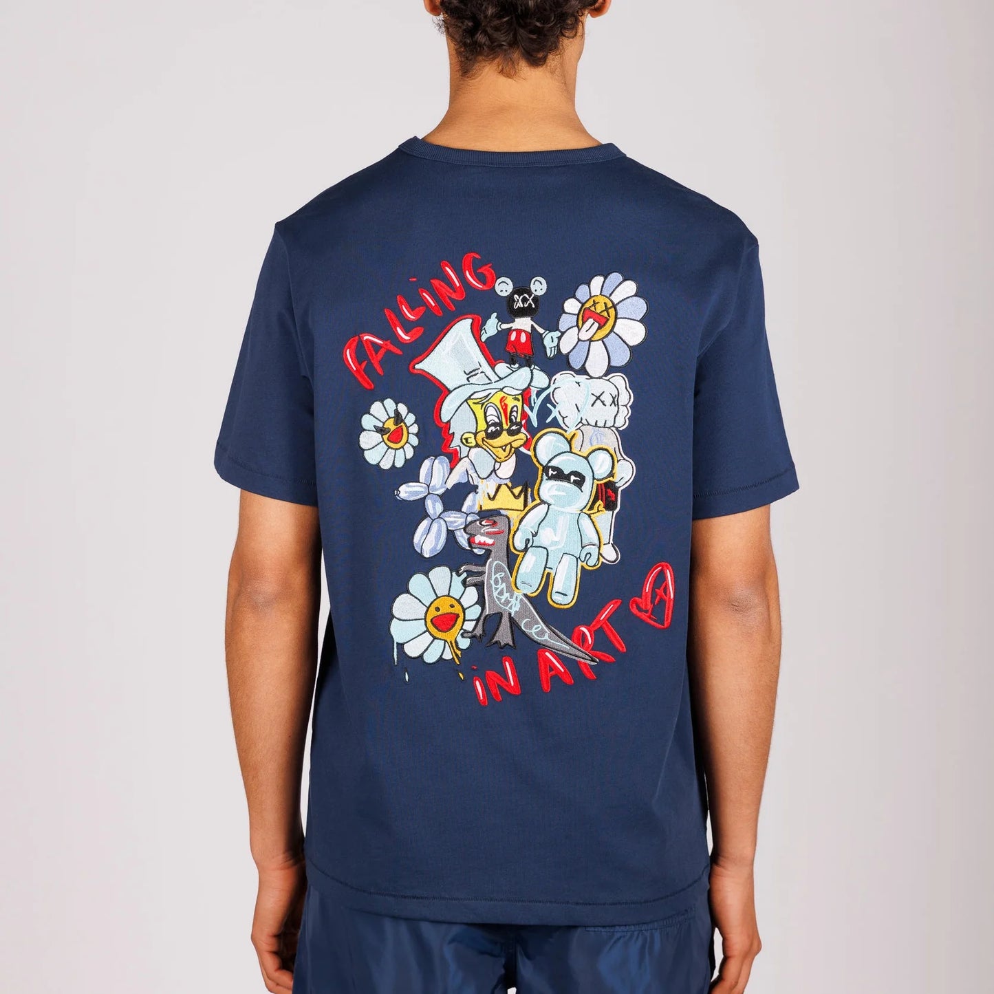 OS T-SHIRT NAVY BLUE | BDM ART