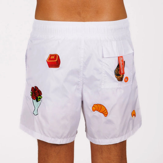 SWIMWEAR WHITE | HAPPY LIFE