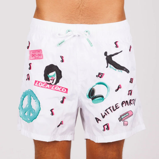 SWIMWEAR WHITE | A LITTLE PARTY