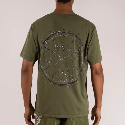 OS T-SHIRT MILITARY GREEN | WATCH COLLECTOR PRINT