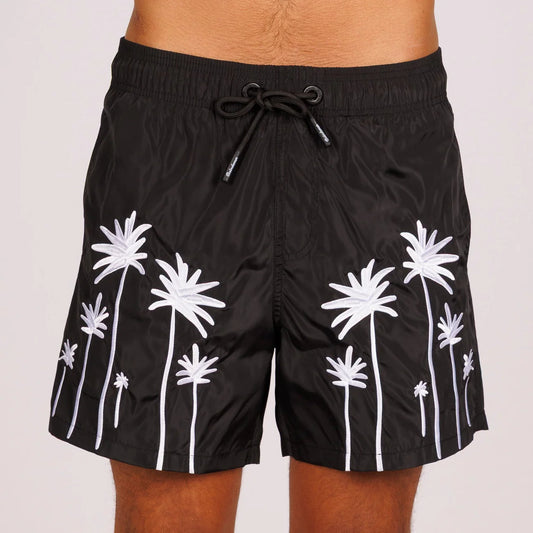 SWIMWEAR BLACK | PALMS