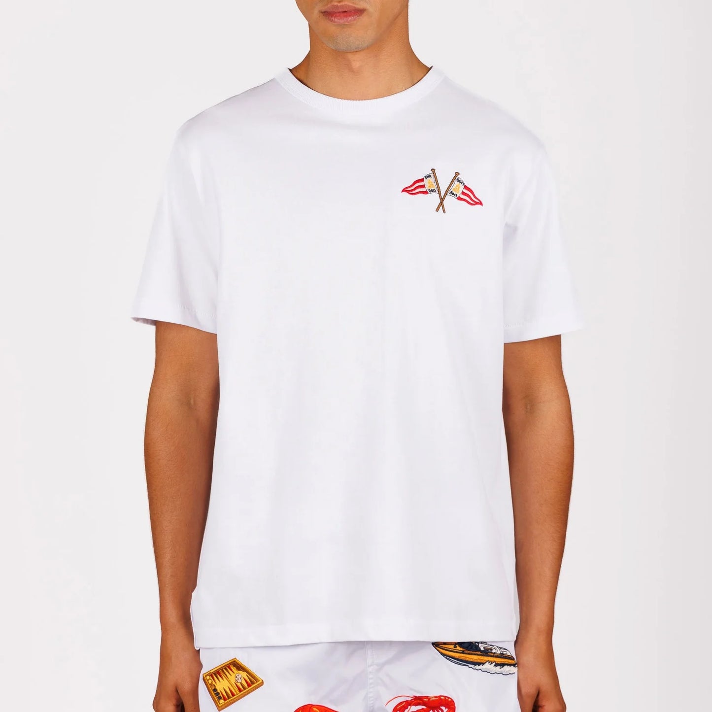 OS T-SHIRT WHITE | YACHT CONNOISSEUR