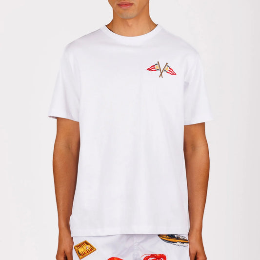 OS T-SHIRT WHITE | YACHT CONNOISSEUR