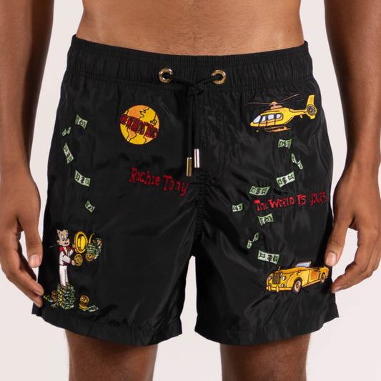 SWIMWEAR BLACK | RICHIE TONY