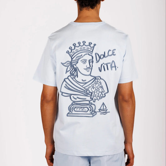 OS T-SHIRT BDM BLUE | DOLCE VITA KING