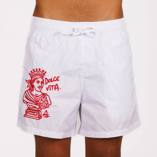 SWIMWEAR WHITE | DOLCE VITA KING