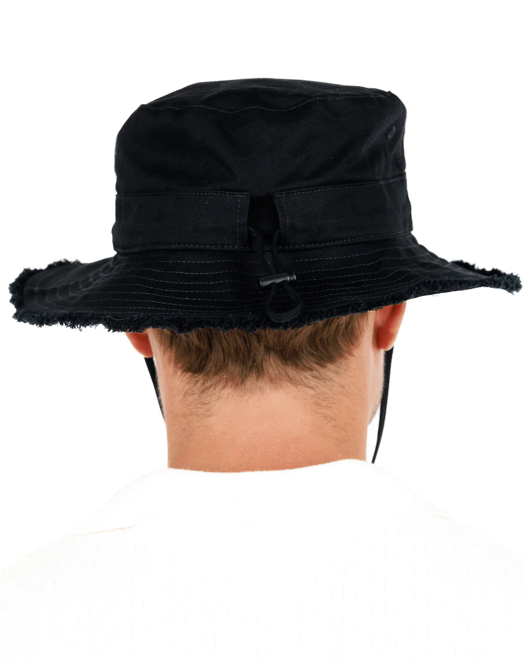 GABARDINE BOB HAT BLACK