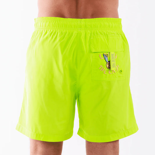 SALIN NEON YELLOW | Mens Swimwear RICH THE DOLLAR MONO