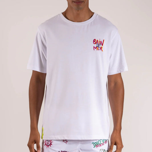 OS T-SHIRT WHITE | ST BARTH DOLCE