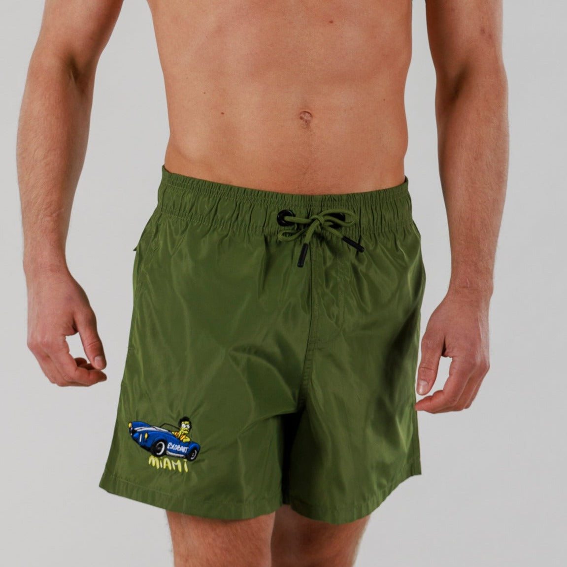 SALIN MILITARY GREEN | Men's Swimwear BDM MIAMI