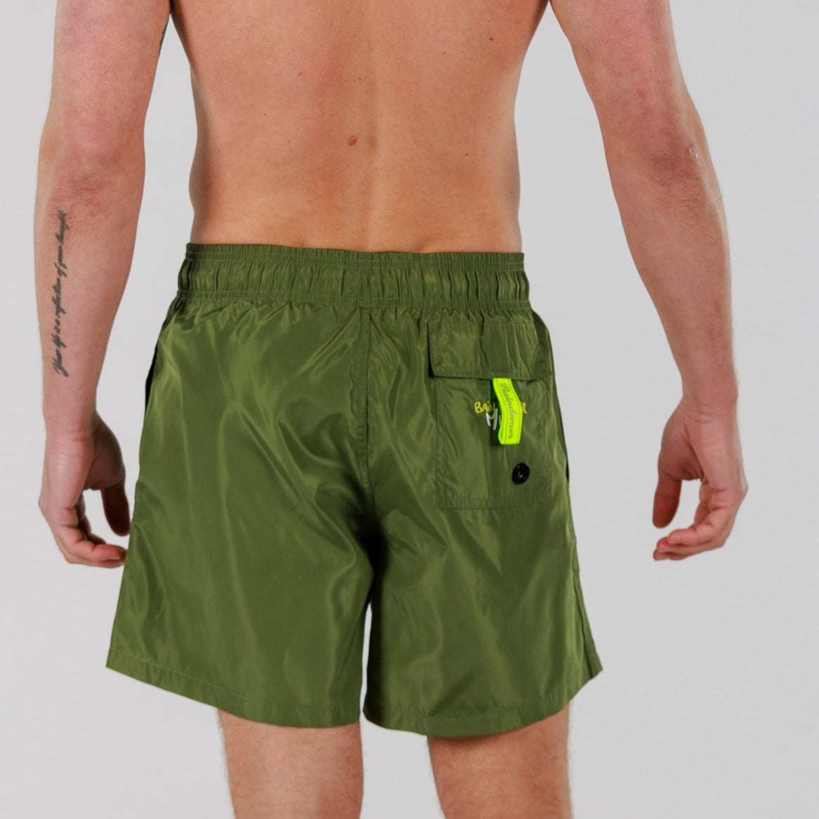 SALIN MILITARY GREEN | Men's Swimwear BDM MIAMI