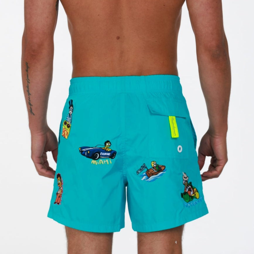 SALIN TIFFANY BLUE | Men's Swimwear BDM WORLD AO