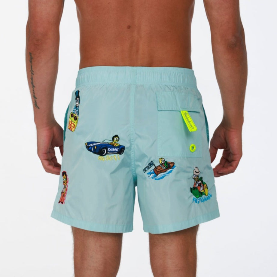 SALIN SKY BLUE | Men's Swimwear BDM WORLD AO