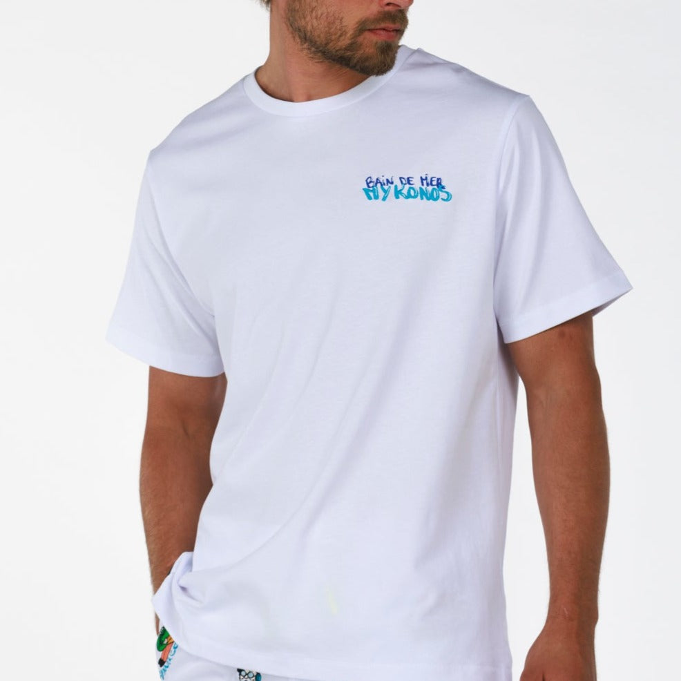 ALLARD OS T-SHIRT WHITE | BDM MYKONOS