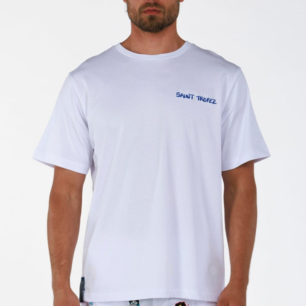 ALLARD OS T-SHIRT WHITE | ST TROPEZ BOAT