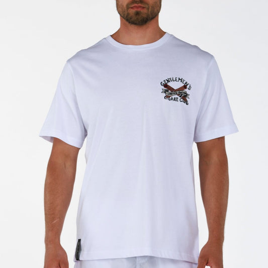 ALLARD OS T-SHIRT WHITE | BDM CIGARE