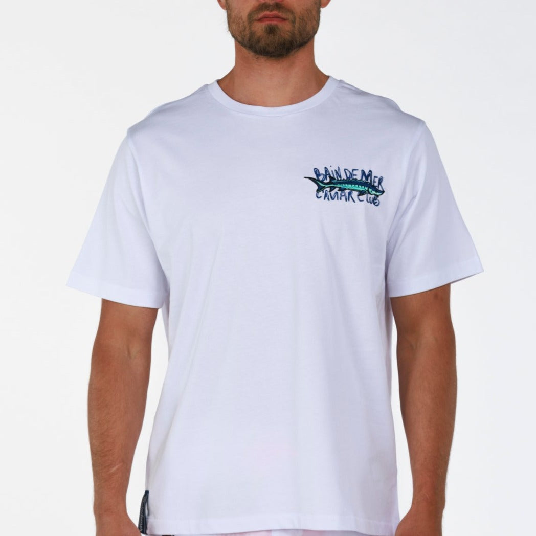 ALLARD OS T-SHIRT WHITE | BDM CAVIAR CLUB